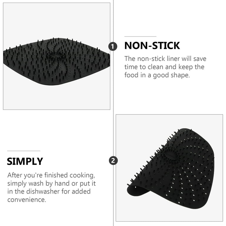 Air Fryer Silicone Roasting Mat, Silicone Baking Mat & Oven Liner Set –  altCooking Hub