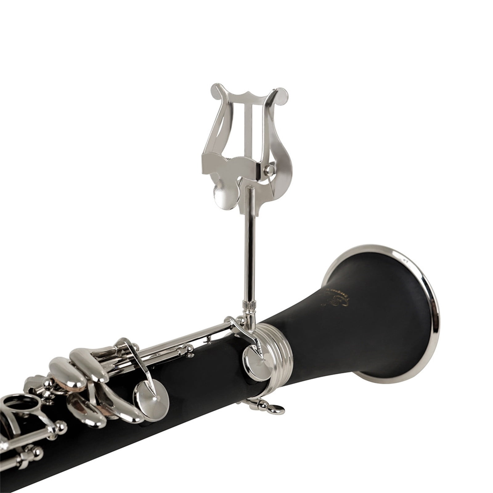 Pince Lyre Pour Clarinette Ou Trompette - Support De Partition Portable Et Robuste En Métal