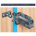 thumbnail image 3 of 6-pack Non-magnetic Push To Open Catch Lock Drawer Cabinet Catch Press Latch Cupboard Bedroom, 3 of 5