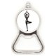 thumbnail image 1 of Yoga Girl stand mantener la silueta Acero inoxidable Metal cerveza tapa sacacorchos, 1 of 3
