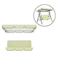 thumbnail image 4 of Ensemble de Remplacement de Toit de Balançoire de Jardin Housses de Sièges + Housse de Toit de Balançoire Imperméable Remplacement de Toit de Balançoire Chaise Awn, 4 of 8