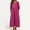 70#Hot Pink, variant on Cotton Linen Dresses for Women 2025 Fall Long Length Sleeve V Neck Maxi Dress Boho Vacation Beach Sundresses Beige L
