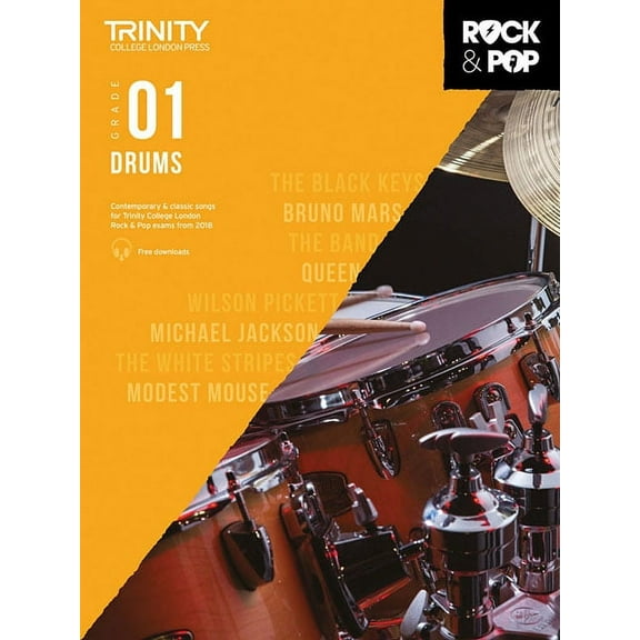 Trinity Rock & Pop 2018 Drums: Grade 1, (Paperback)