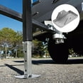 thumbnail image 5 of Trailer Jack Foot Trailer Foot Pad Trailer Jack Foot Plate Trailer Stabilizer Jack Foot Bracket, 5 of 5