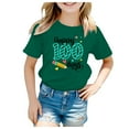 thumbnail image 2 of KAUOD Happy 100th Day of School Shirt for Boys Girls Toddler, Kids 100th Day Celebration T-Shirt, Short Sleeve Graphic Tee Top, 2 of 6