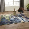 thumbnail image 6 of Momeni Portland Machine Made Polypropylene and Polyester Blue Area Rug 9'3" X 12'6", 6 of 6