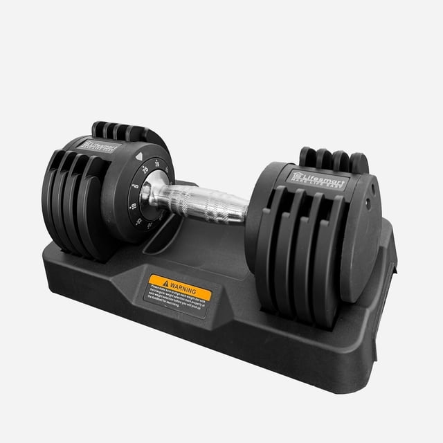 HOMCOM Hexagonal Rubber Dumbbell Set - 2x10kg (20kg Total) For Home Gym Fitness