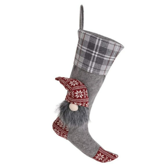 Chaussettes de Noël en Forme de Elf pour Cadeaux de Noël