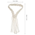 thumbnail image 2 of YSNOOWE Para Mujer En Macramé Beige Decorativa Para Eventos Especiales, 2 of 7