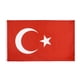 thumbnail image 1 of Campeonato Europeo de Fútbol 2025 Banderas Bandera de Turquía Ojales metálicos Bandera duradera Poliéster Jardín Exterior Interior Países para jardín Bar Fiesta Decoración, 1 of 8