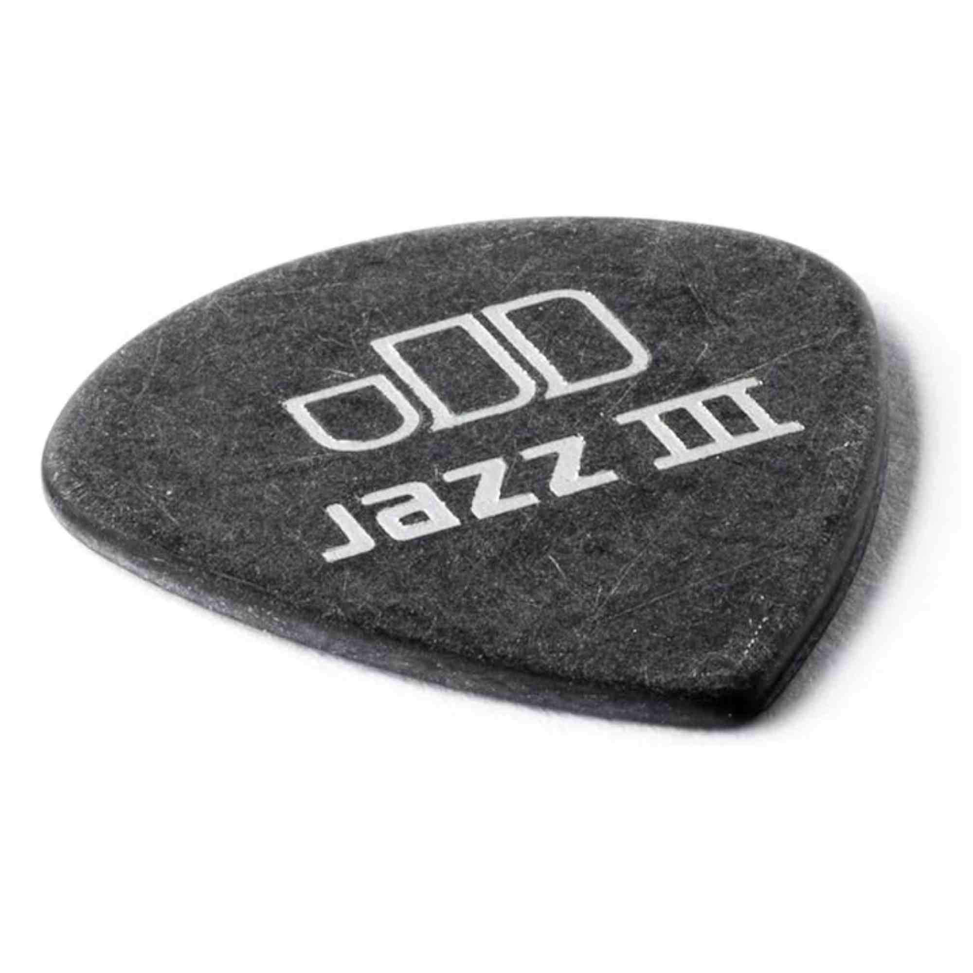 Dunlop Tortex® Pitch Black Jazz III, 1.14mm, 72/Bag
