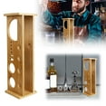 thumbnail image 4 of Large Capacity Wooden Bartending Tool Storage Rack - Shaker Set Holder for Home and Restaurant Bar Drink Mixing, 4 of 7