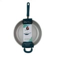 thumbnail image 2 of Rachael Ray Create Delicious 12.5" Nonstick Deep Frying Pan, Teal Shimmer, 2 of 2
