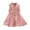 Pink, variant on GYRATEDREAM Toddler Baby Girls Sleeveless Denim Dress Summer Sundress Lapel Button Down Pocket Jean Waistcoat Dress Kids Casual New Korean Version Playwear Clothes Pink for 2-10 Years