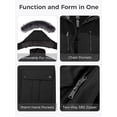 thumbnail image 5 of Wantdo Men's Quilted Winter Jackets Full-Zip Parka Long Sleeve Jackets Black XL, 5 of 7