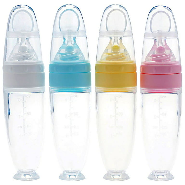 Baby Spoon Feeder Milk Bottle Silicone - Btltoys