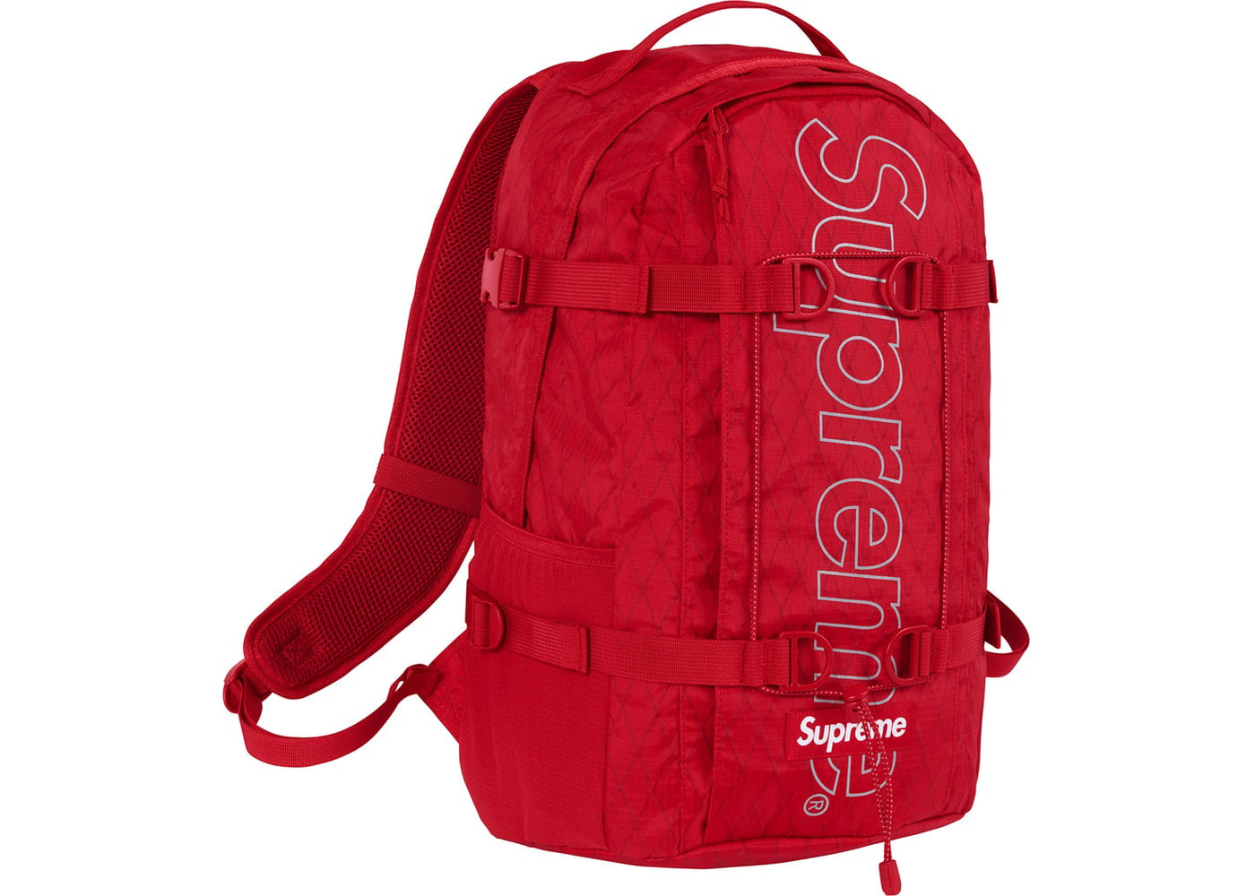 red supreme bag