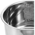 thumbnail image 4 of Stainless Steel Electric Cooker Inner Pot Replacement for Rice and Pressure Cookers -  and Multi-Use Kitchen Accessory, 4 of 8