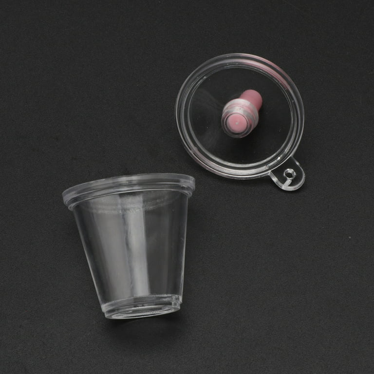 Miniature Frappuccino Cup with Dome Lid | Doll House Ice Cream Parfait  Sundae Cups | Kawaii Charm Making | Fake Food Jewellery | Mini Sweets Craft
