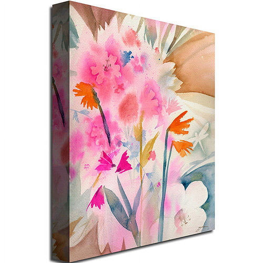 Trademark Art "Dragonfly III" Canvas Wall Art by Shelia Golden