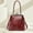 A168 accessories clearance under 5$, variant on Clearance under $5 Usloyux Women Vintage Hollow Handbag Oil Leather Shoulder Crossbody Bag Clutch Satchel Purse with Kiss Lock Closure