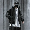thumbnail image 4 of Niepce Inc Streetwear Winter Men Jacket Japanese Fashion Zip Up Parka Hooded Coat, 4 of 10