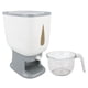 thumbnail image 2 of Dispensador De Arroz Sin Olor De Gran Capacidad Para La Despensa De La Cocina Del Hogar PP Capacidad De 10 Kg Transparente Con Taza Medidora, 2 of 7