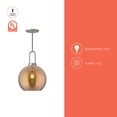 thumbnail image 2 of PD601710MBCL-Alora Lighting-Soji - 1 Light Pendant-14.38 Inches Tall and 9.88 Inches Wide-Matte Black Finish-Clear Glass Color, 2 of 7