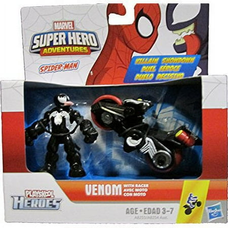 marvel super hero adventures exclusive villian showdown venom with racer