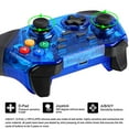 thumbnail image 4 of Wireless Controller For Nintendo Switch, Wireless Gamepad Controller With Double Motor Axis Gyro Compatible For Nintendo Switch (Blue), 4 of 7