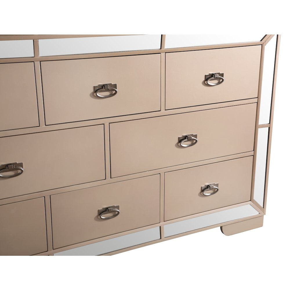Glory Furniture Hollywood Hills Dresser in Pearl Color