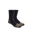 thumbnail image 1 of Fox River Adult STEEL-TOE Lightweight Crew Sock 2 pack, XLarge, Black, 1 of 4