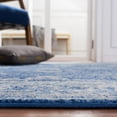 thumbnail image 4 of SAFAVIEH Brentwood Conchur Oriental Runner Rug, 2' x 9', Ivory/Navy, 4 of 8