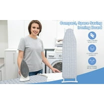 Ironing Board, Full-Size Foldable Ironing Board, Foldable Household Ironing Board, Extended Ironing Board Outside with Heat-Resistant Cover (42 inch)