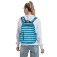thumbnail image 5 of Yiaed Pearlescent Scales Print Lightweight Backpack Travel Backpacks Hiking Daypack for Women Men, 5 of 5