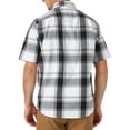 thumbnail image 2 of Wrangler Men's Short Sleeve Plaid Shirt, 2 of 3
