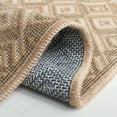 thumbnail image 5 of SAFAVIEH Aspect Dionne Diamond Area Rug, Natural/Ivory, 8'6" x 12', 5 of 8