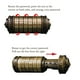 thumbnail image 3 of Da Vinci Juguetes Educativos Metal Cryptoex Metal Cryptex Cerraduras Ideas De Regalo Bloqueo De Código Da Vinci Para Casarse Amante Escape Props 2 Anillos Gratis Moyic HA023086-00, 3 of 7