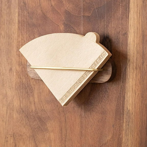 Coffee Filter Paper Holder, Storage Rack, Cone Coffee Filters Storage, Retro, Coffee Filter Storage Stand for Home Bar