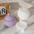 thumbnail image 4 of Easy Release Mould Storage Box Molds Heart Pattern Crafting Mold Silicone Texture for Candle Holder and Artistic Storage, 4 of 4