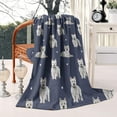 thumbnail image 2 of West Highland White Terrier Blanket,Comfortable Soft Lamb Wool Throw Blanket,All Season,Warm Lightweight Blankets for Sofa Bed Couch Living Room Chair,50"x60", 2 of 4