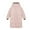 Pink, variant on Children Long Down Coat Over The Knee Winter Jacket Extreme Warmth Hooded Outerwear for All Day Play 120/S Size Black