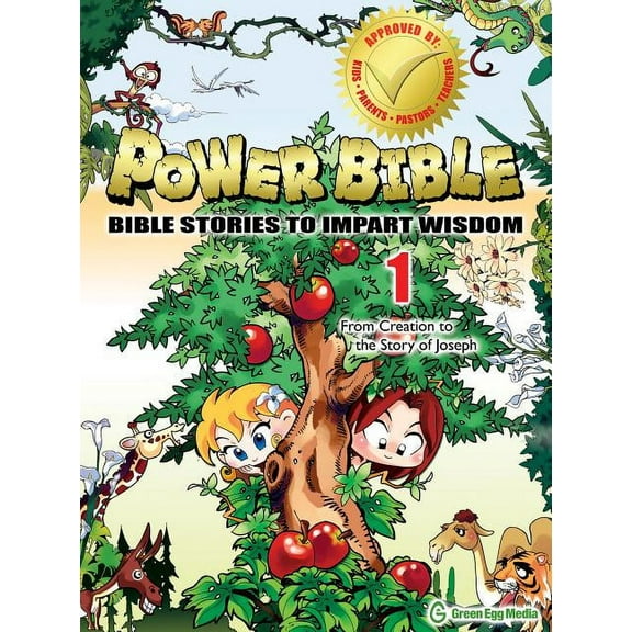 Power Bible: Bible Stories to Impart Wis From Creation to the Story of Joseph, Book 01, (Paperback)