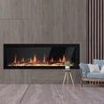 thumbnail image 2 of Litedeer Homes Electric Fireplace Insert ZEF78V Litedeer Latitude II Smart Wall Mounted Electric Fireplace With App 48 inch, 2 of 5