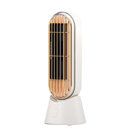 

WIQUOKETT Desktop Tower Fan Portable Desk Fan Household Air Conditioning Fan Portable Air C Ooling Fan Quiet for Bedroom Office Bathroom