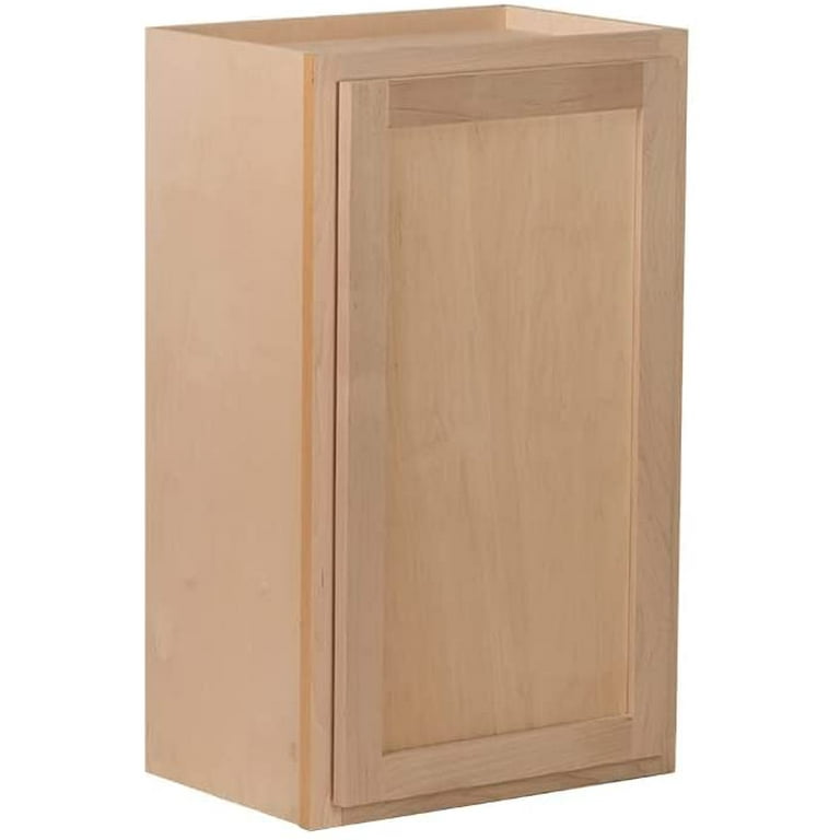 Unfinished Oak Kitchen Wall Matttroy