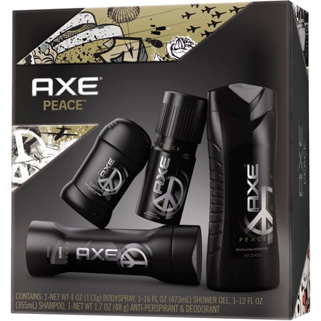 AXE Peace Holiday Gift Set, 4 pc - Walmart.com