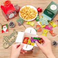thumbnail image 4 of 24 cajas de dulces navideñas, preciosas cajas de regalo vacías de papel kraft, cajas de obsequios navideños para niños en Navidad, 4 of 5