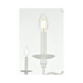 thumbnail image 4 of Living District Rohan 30" 6-Light Transitional Metal Chandelier in White, 4 of 8