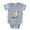 Heather Grey, variant on CafePress - FIN Leadbeaters Cockatoo2 - Cute Infant Baby Football Bodysuit